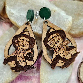 Freddie Halloween Earrings (Earrings-056)