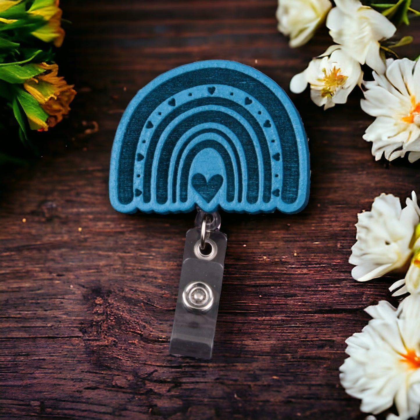 Rainbow Badge Reel for Nurse/Medical