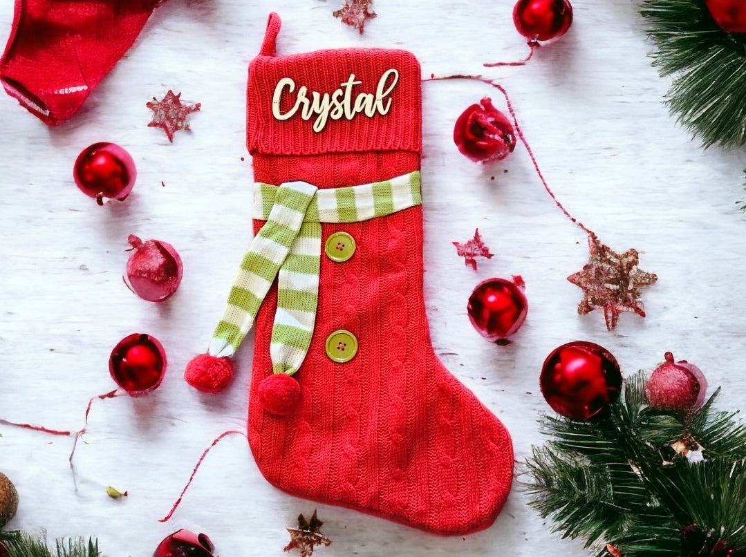 Stocking Name Labels