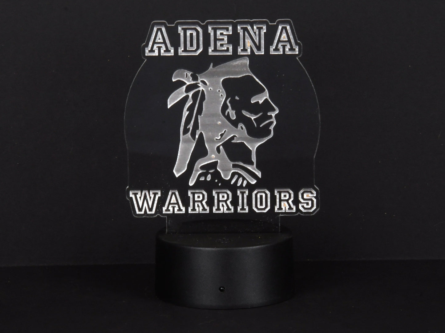 Chillicothe Cavaliers School Mascot Acrylic Illusion Light