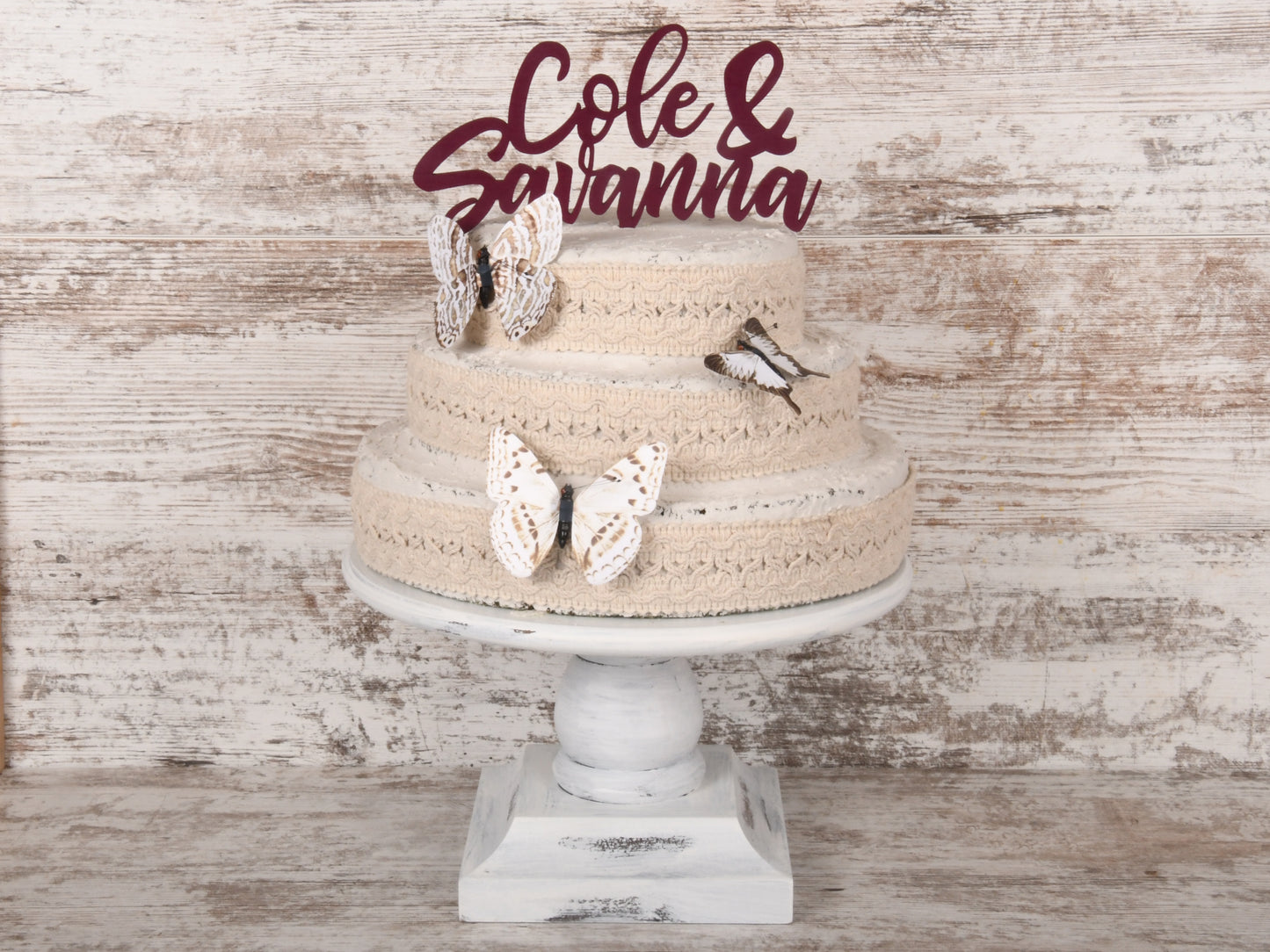 Personalized Names Cake Topper