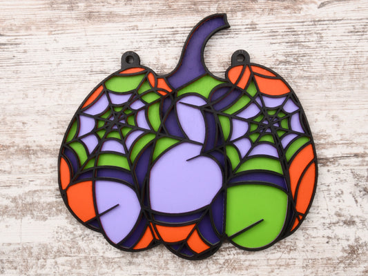 Halloween Pumpkin Layered Sign or Door Hanger