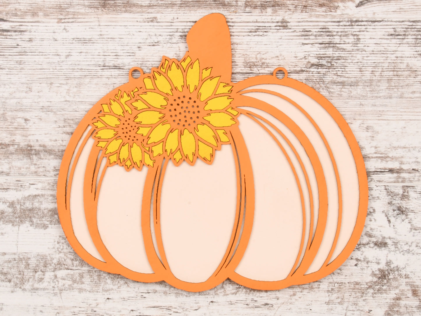 Fall Pumpkin Layered Sign or Door Hanger