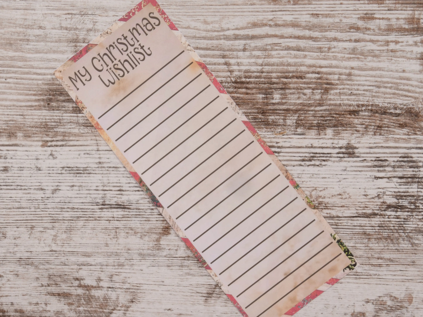 Santa Letter Christmas Ornament Style #3