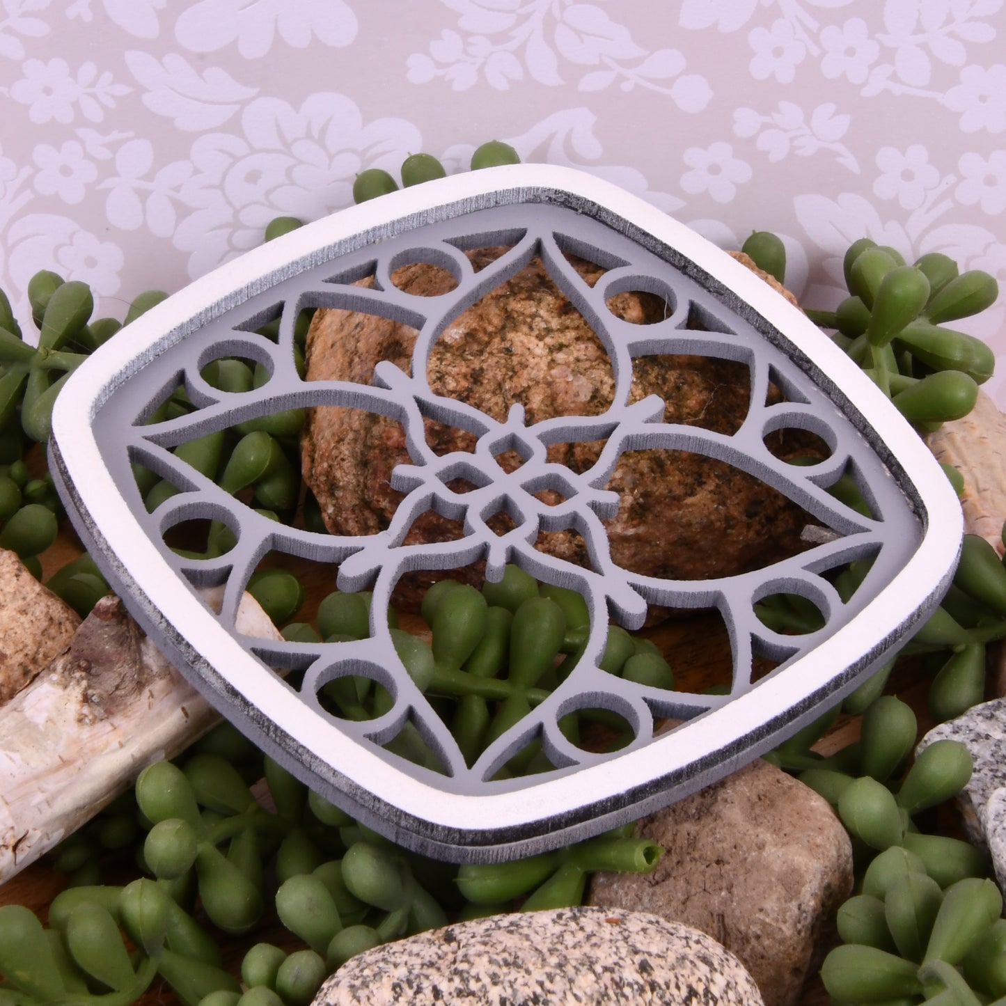 Mandala Tier Shelf Decor