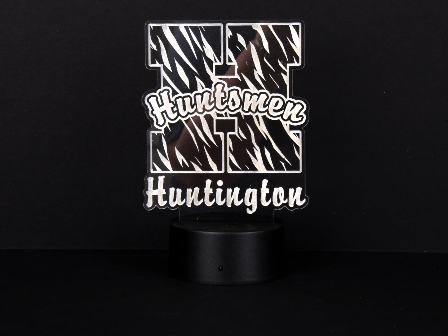 Huntington Huntsmen School Mascot Acrylic Illusion Light