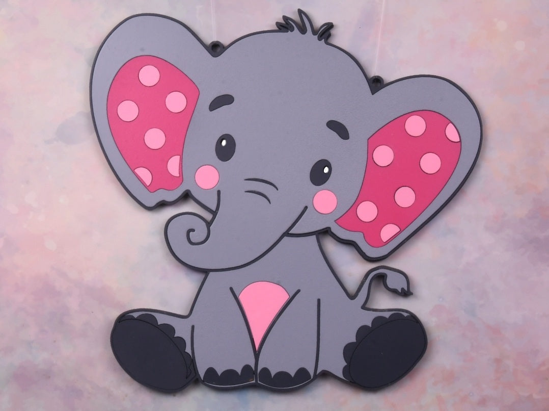 Baby Elephant Wall Hanging