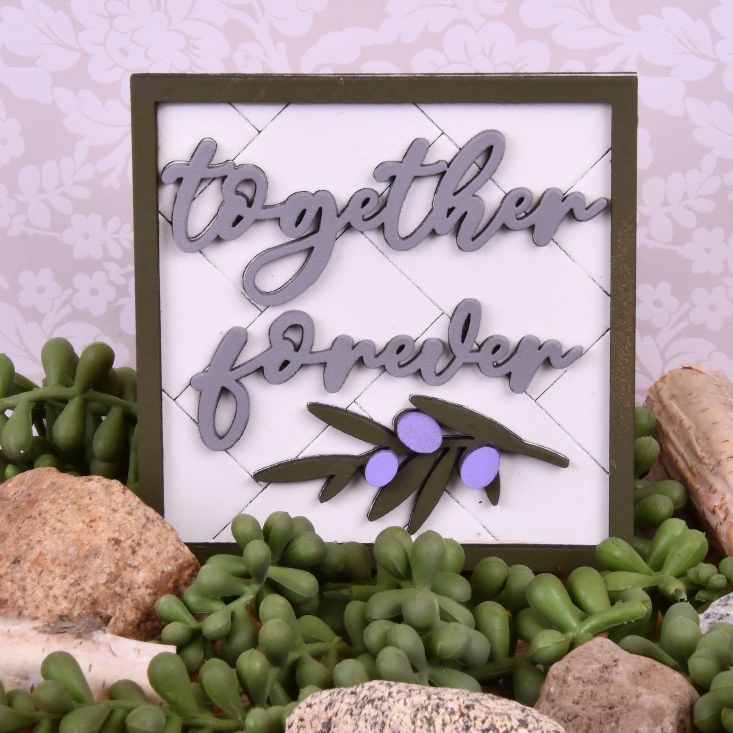 Together Forever Tier Shelf Decor