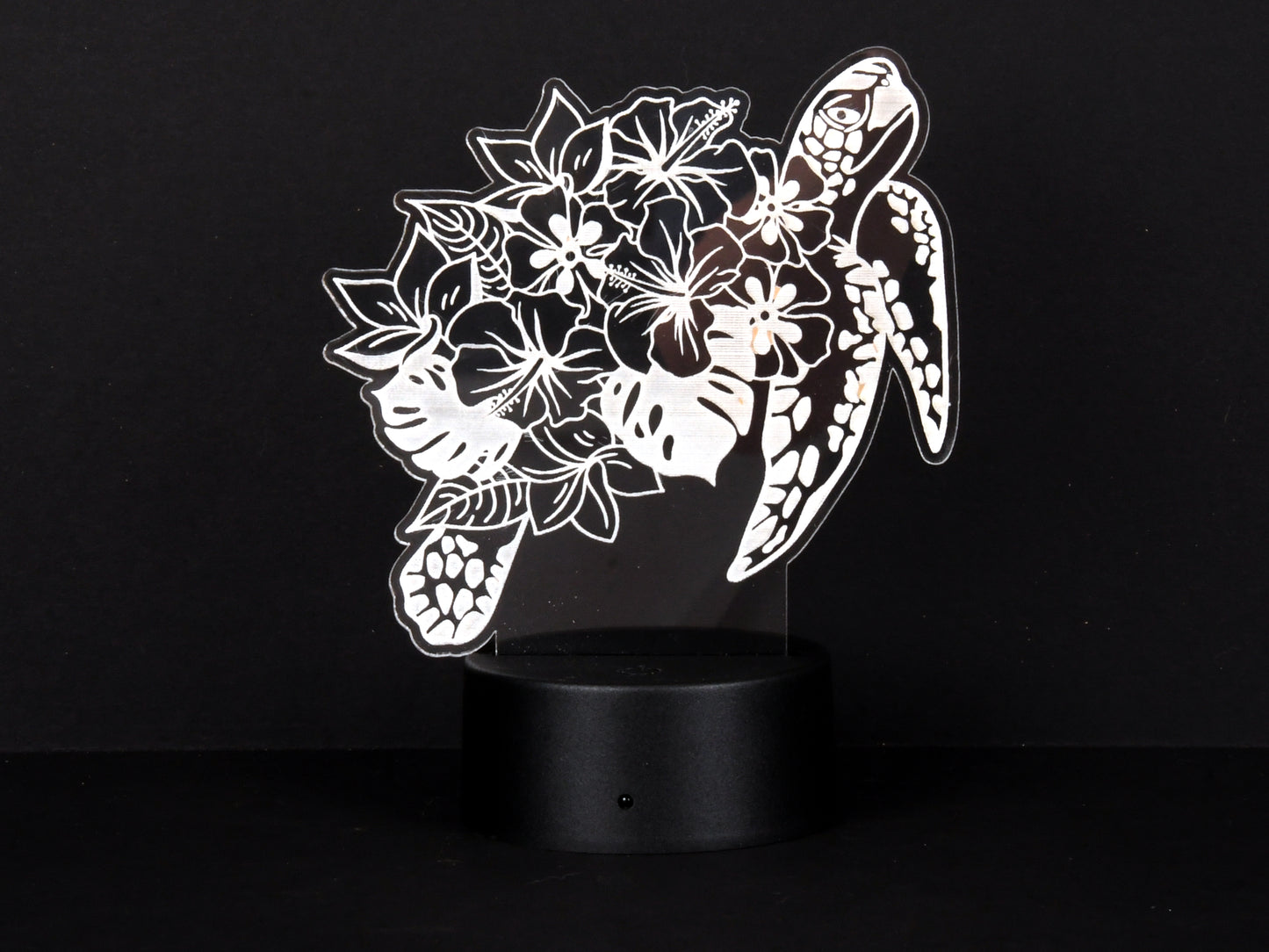 Sea Turtle Acrylic Illusion Light