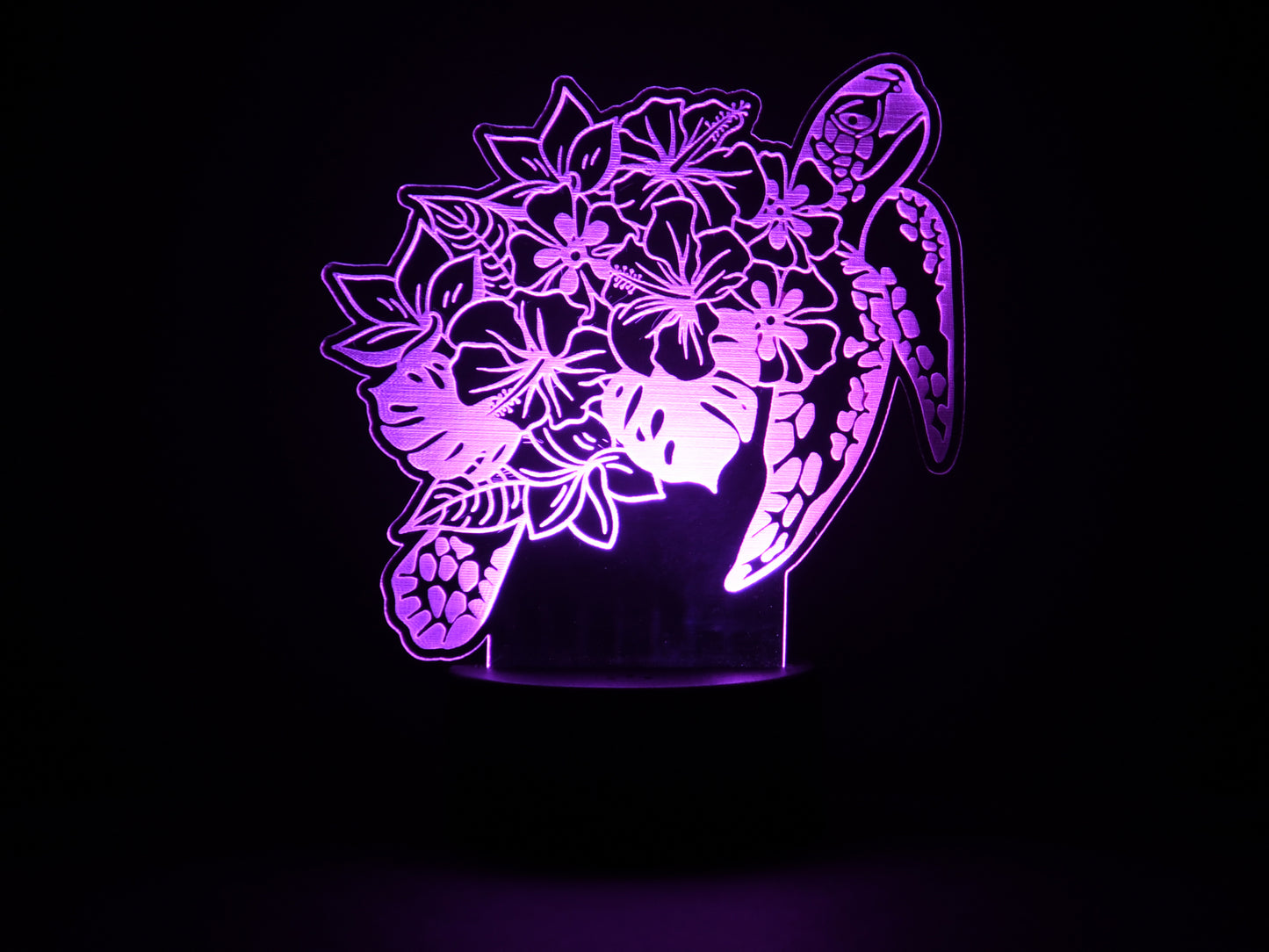 Sea Turtle Acrylic Illusion Light