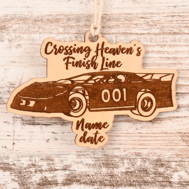 Racing Christmas Ornament or Mirror Hanger (Racing-002)