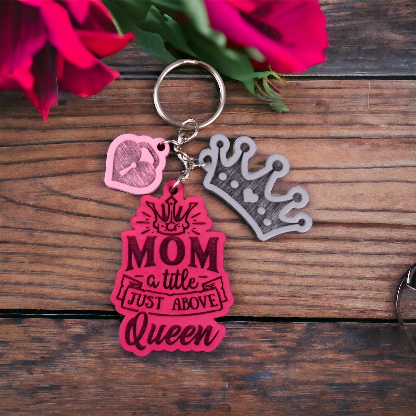 Mother's Day Charm Keychain