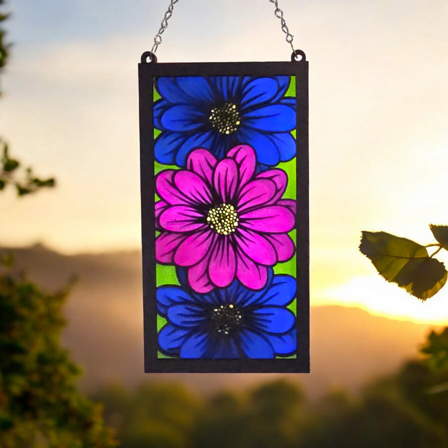 Flower Panel Suncatcher