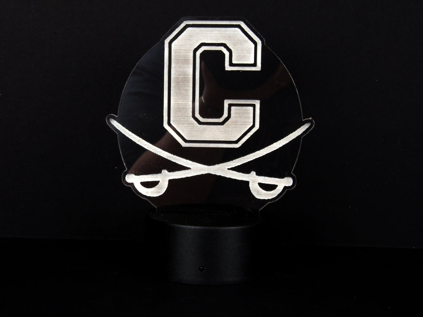 Chillicothe Cavaliers School Mascot Acrylic Illusion Light