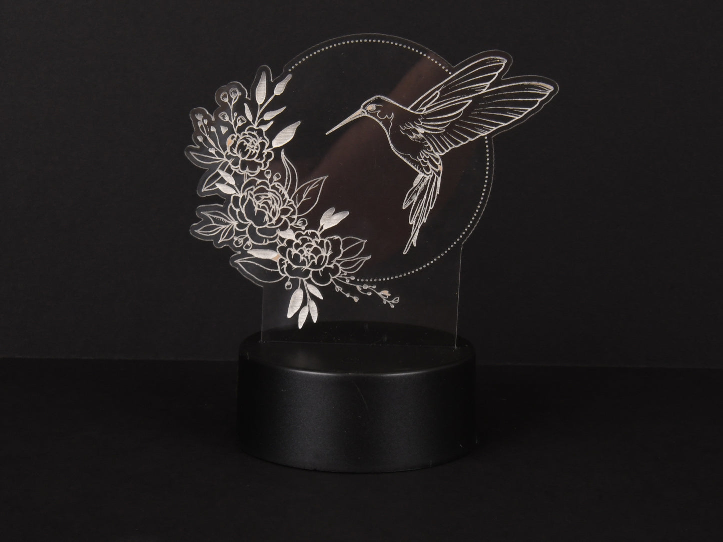 Hummingbird Acrylic Illusion Light