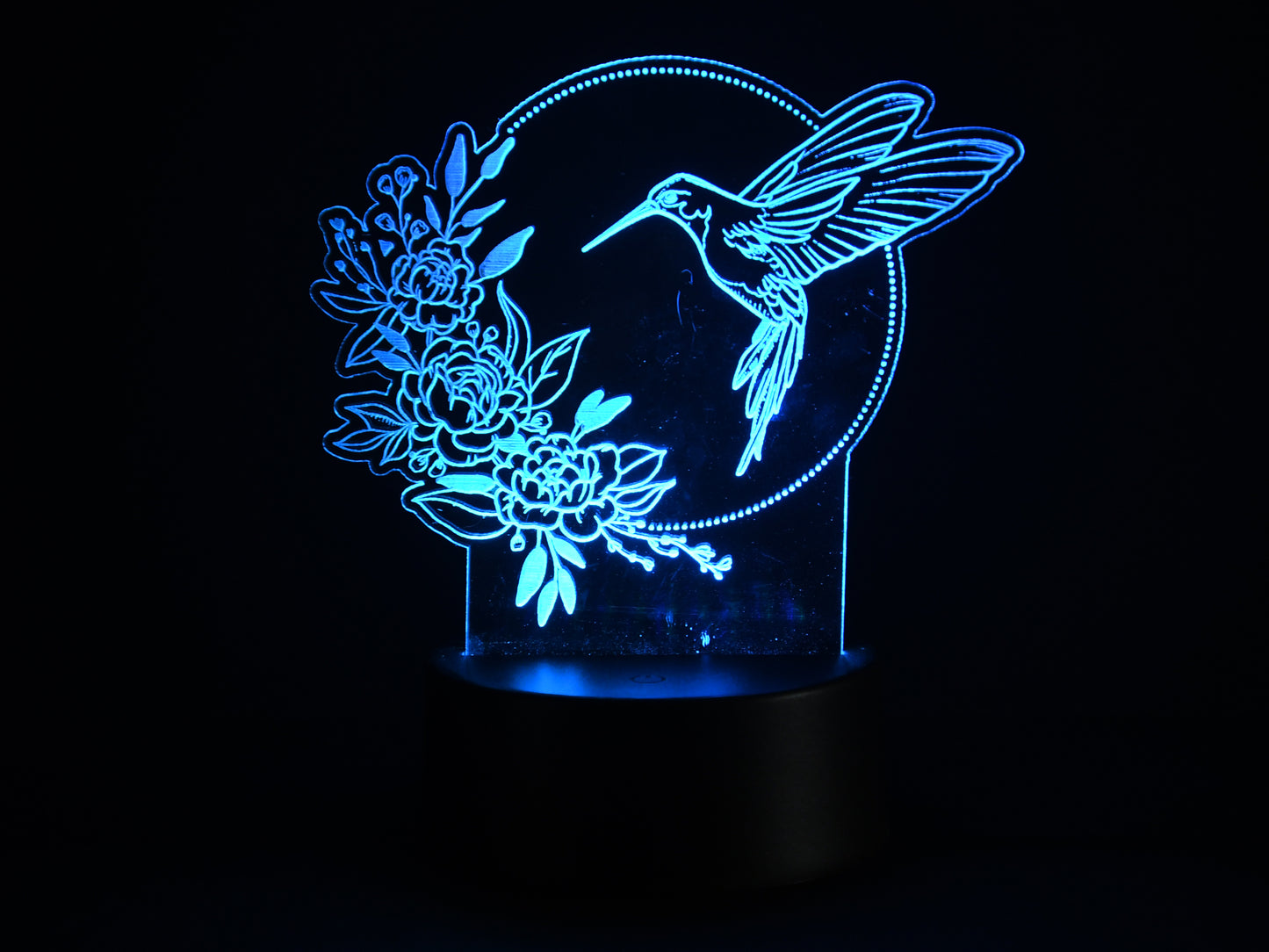 Hummingbird Acrylic Illusion Light