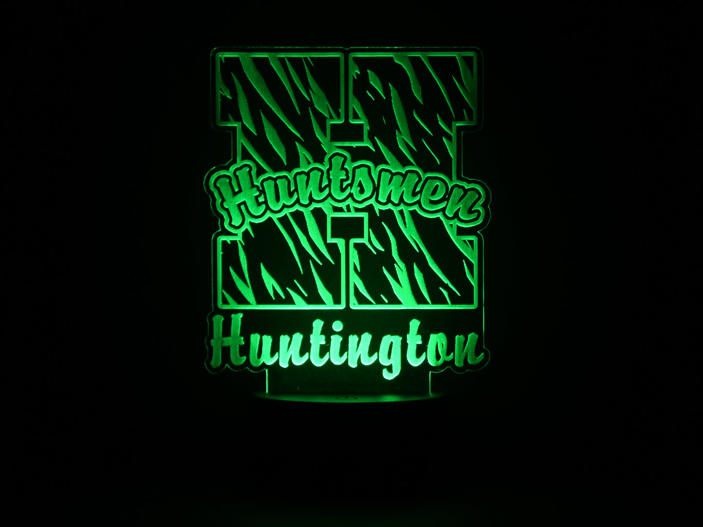 Huntington Huntsmen School Mascot Acrylic Illusion Light