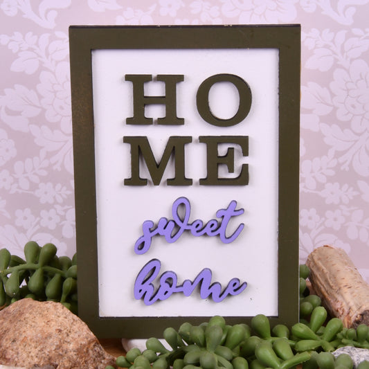 Home Sweet Home Tier Shelf Decor