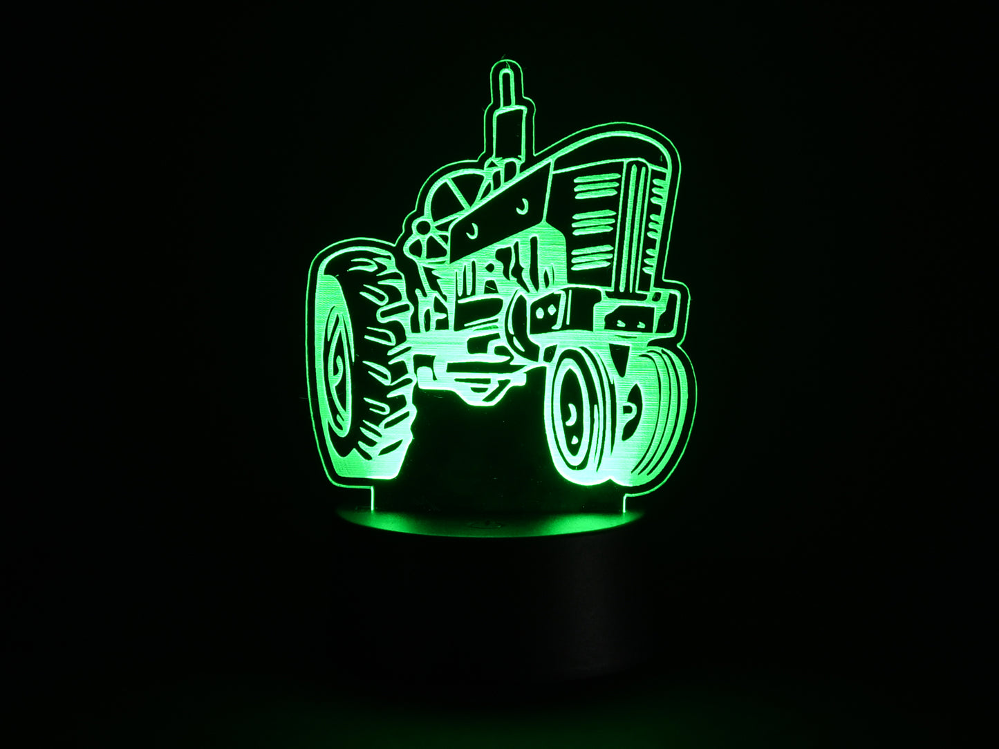 Tractor Acrylic Illusion Light